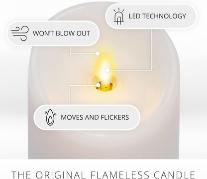 Luminara Indoor Paraffin Wax Moving Flame Flameless LED Candle for Decoration (Like New)
