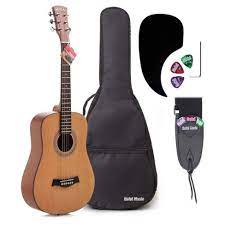 Hola! Music HG-36N Acoustic Guitar Bundle for Beginners and Kids, 3/4 - Natural (Like New)