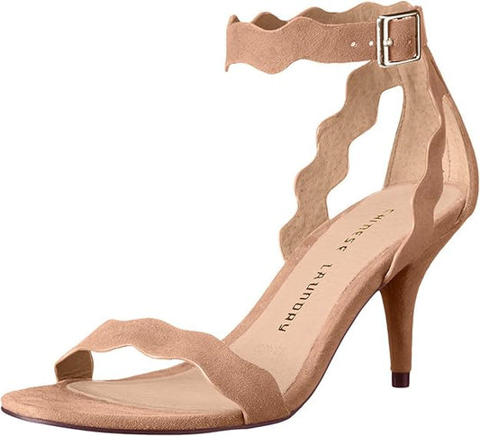 Chinese Laundry Rubie Dress Sandal for Women's - Dark Nude Suede, Size 8 (Like New, No Retail Box)