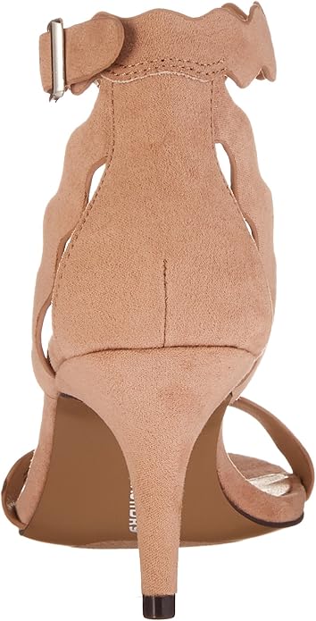 Chinese Laundry Rubie Dress Sandal for Women's - Dark Nude Suede, Size 8 (Like New, No Retail Box)