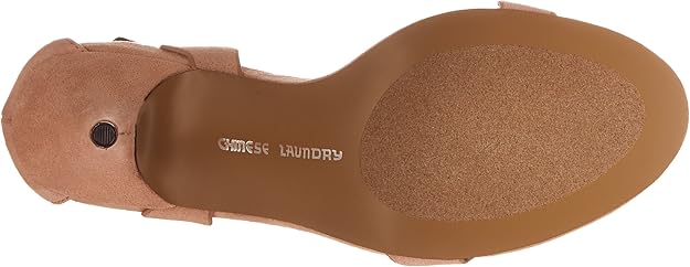 Chinese Laundry Rubie Dress Sandal for Women's - Dark Nude Suede, Size 8 (Like New, No Retail Box)