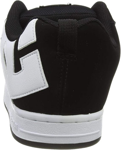 DC Men's Court Graffik Lightweight Skateboarding Shoes, Comfortable Street Style (Like New, Damaged Retail Box)