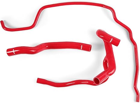 Mishimoto MMHOSE-MS3-07RD Radiator Hose Kit for 2007-13 Mazda Mazdaspeed3, Red (New)