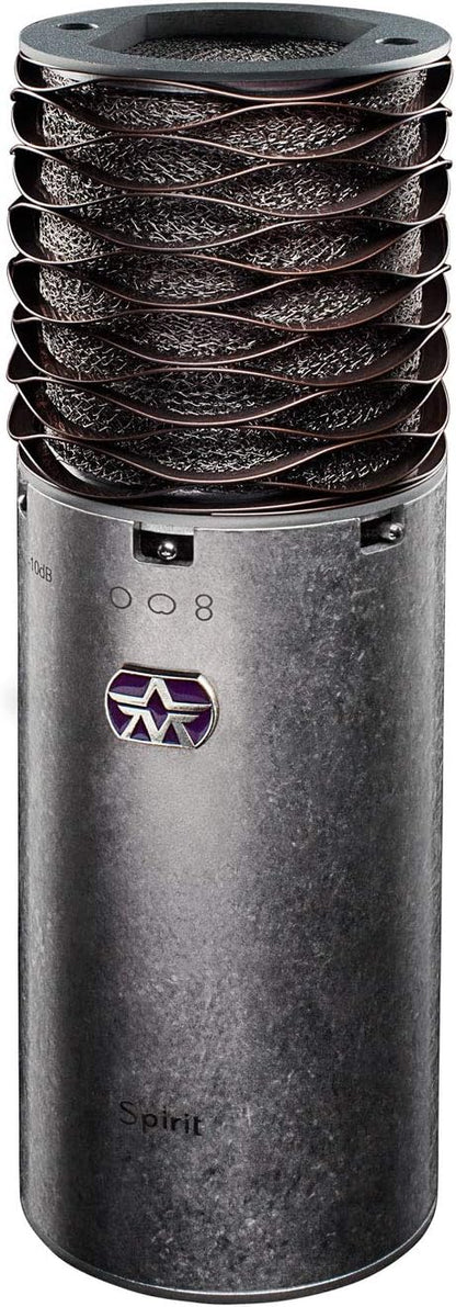 Aston Spirit Large Diaphragm Multi-Pattern Condenser Microphone - Silver (Like New)