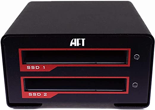 Blackjet VX-2SSD USB 3.1 Gen 2 Type-C Raid Enclosure (Like New)