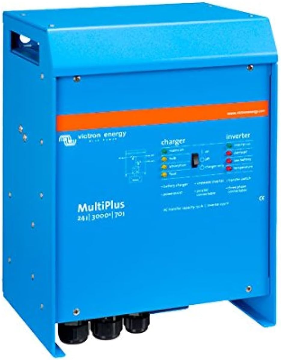 Victron Energy 24/3000/70-16 AC Pure Sine Wave Inverter, 2400 Watts, 230 Volts (Used)