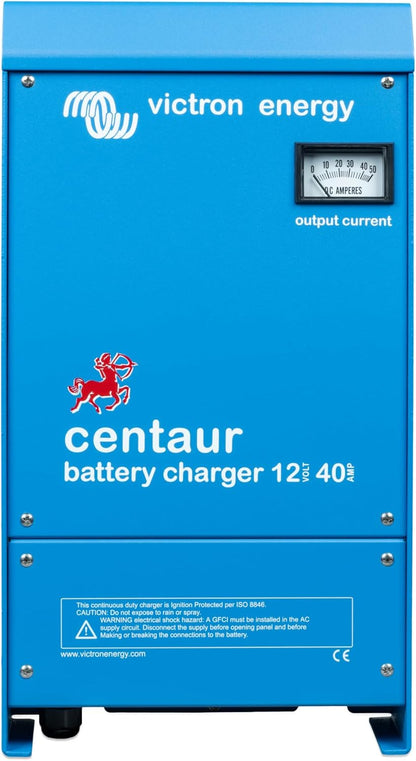 Victron Energy CCH012040000 Centaur 3 Bank Battery Charger, 40 Amp, 12 Volts(DC) (Used)