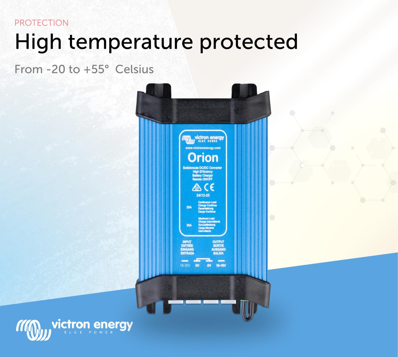 Victron Energy Orion DC-DC Converter Non-Isolated, 24/12-Volt, 25 Amp - Blue (Like New)