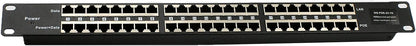 PoE Texas 24 Port Passive PoE Injector w/ 48V 120W PS  for 802.3af Devices (Used)