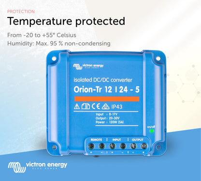 Victron Energy ORI122410110 Orion-Tr DC to DC Converter for Dual Battery Systems (Like New)