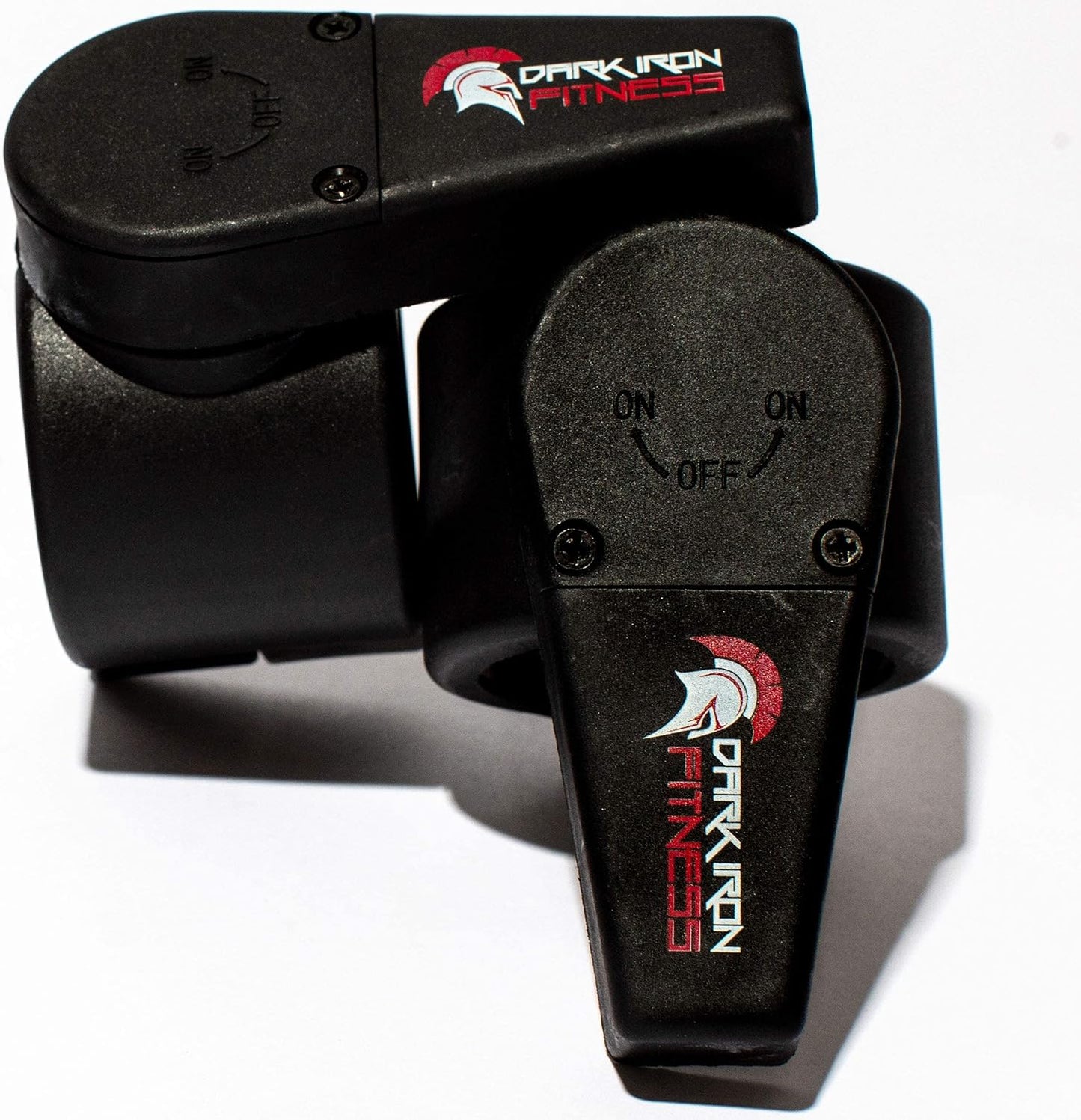 Dark Iron Fitness Professional Weightlifting Barbell Clamps, 2 Inch - Black (Used, No Retail Box)