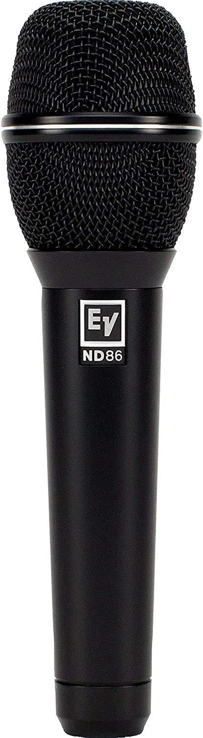 Electro-Voice ND86 Dynamic Supercardioid Large Diaphragm Vocal Microphone, Black (Used)