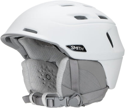 Smith Optics Compass Adult Ski Snowmobile Helmet for Women, Pearl White - Medium (Used)