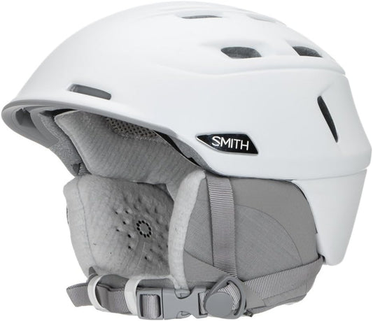 Smith Optics Compass Adult Ski Snowmobile Helmet for Women, Pearl White - Medium (Used)