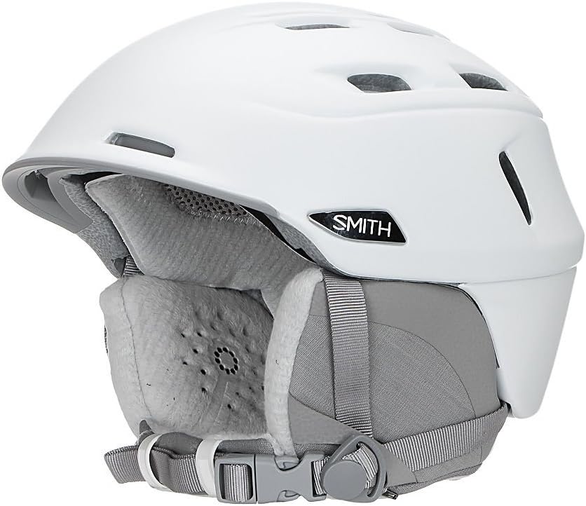Smith Optics Compass Adult Ski Snowmobile Helmet for Women, Pearl White - Medium (Used)
