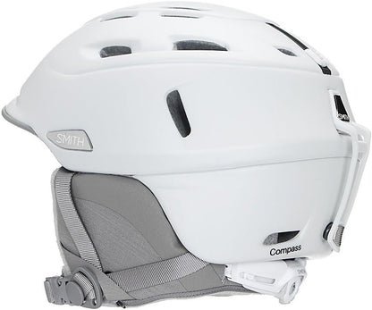 Smith Optics Compass Adult Ski Snowmobile Helmet for Women, Pearl White - Medium (Used)
