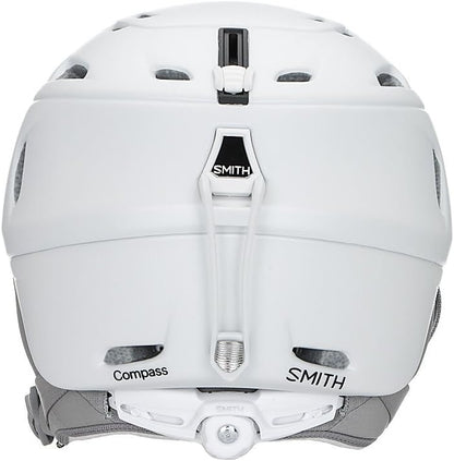 Smith Optics Compass Adult Ski Snowmobile Helmet for Women, Pearl White - Medium (Used)