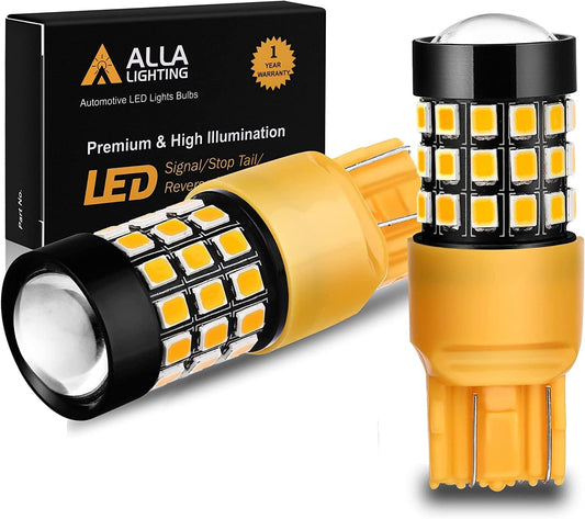 Alla Lighting Brake Stop Turn Signal LED Lights Bulb, 12–18 Volts, 6.5 Watts (Like New)