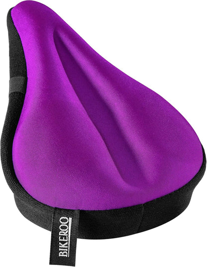 Bikeroo Polyester Gel Pad Saddle Seat Cushions for Stationary/Mountain Bikes (Used)