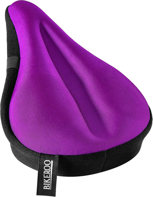 Bikeroo Polyester Gel Pad Saddle Seat Cushions for Stationary/Mountain Bikes (Used)