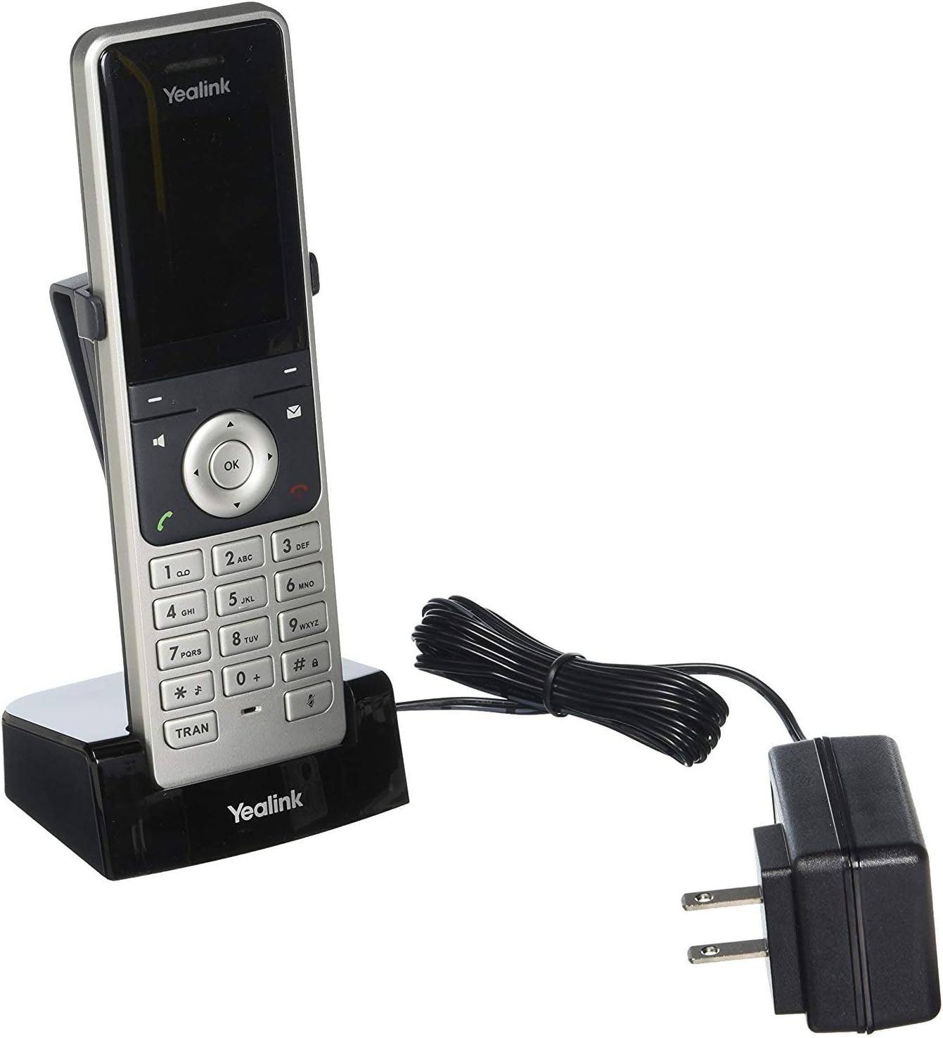 Yealink YEA-W56H HD DECT Expansion Handset for Cordless VoIP Phone LCD Screen- (Used)