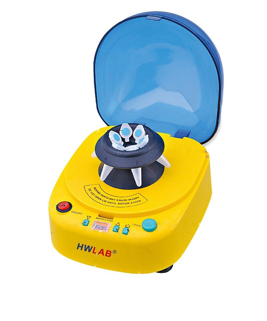 HWLAB L-2101 1K-12K RPM Multi-Speed Bench-Top Centrifuge Machine for Lab (Like New)
