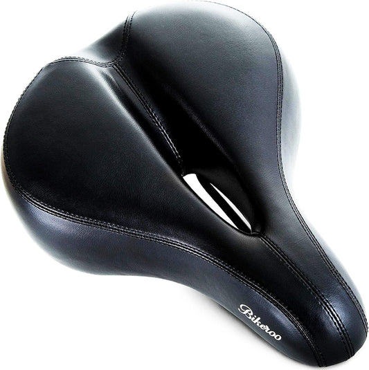 Bikeroo Men & Women's Memory Foam Comfort Bicycles Saddle for Indoor and Outdoor (Used)