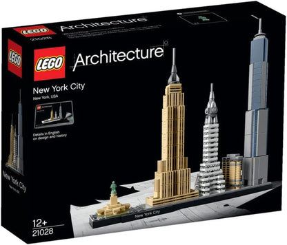 LEGO 21028 Architecture Skyline New York City Building Kit, Multicolor - 598pcs (Like New)