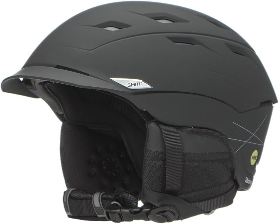 Smith Optics Variance MIPS Adjustable Adult Snow Helmet, Matte Black - Large (Like New)