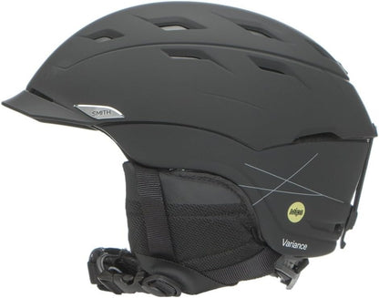 Smith Optics Variance MIPS Adjustable Adult Snow Helmet, Matte Black - Large (Like New)