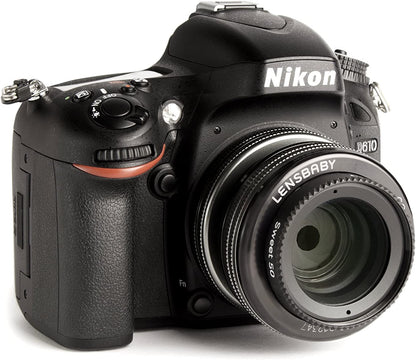 Lensbaby L 3U8C Composer Pro II w/Sweet 50 Optics for Nikon F Connection, Black (Like New)
