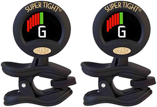 Snark ST-8 Tuner with Tap Tempo Metronome for practicing rhythm - Pack of 2 (New)