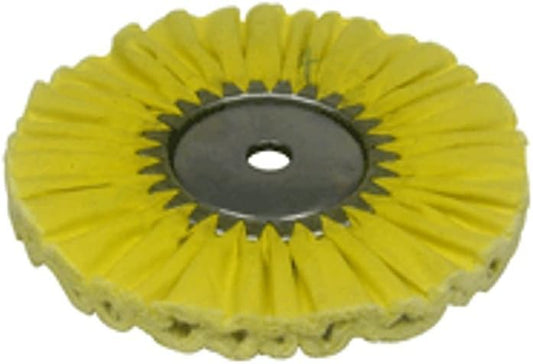 Zephyr Custom Polishing Airway Buffing Wheels for Industrial Polishers - Yellow (Like New)