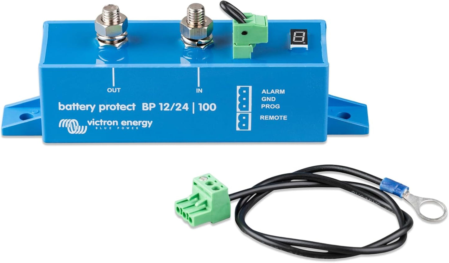 Victron Energy Automatically Detects System Batteryprotect, 12/24-Volt 100 Amp (Used)