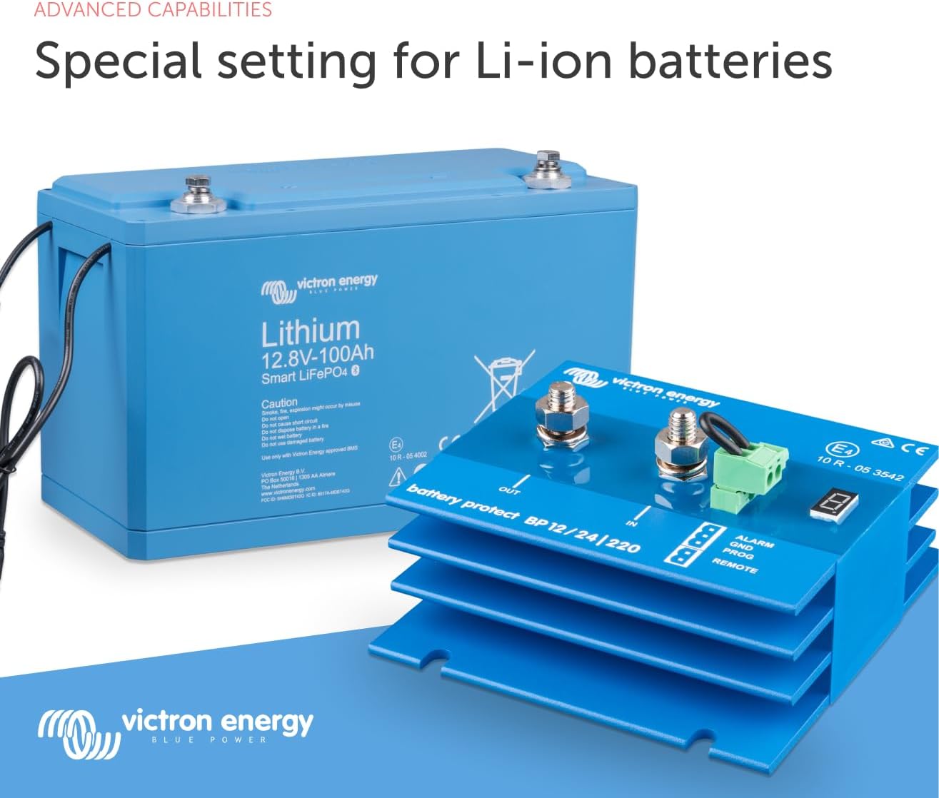 Victron Energy BPR000220400 12/24-V BatteryProtect Auto Disconnect Module (Like New)