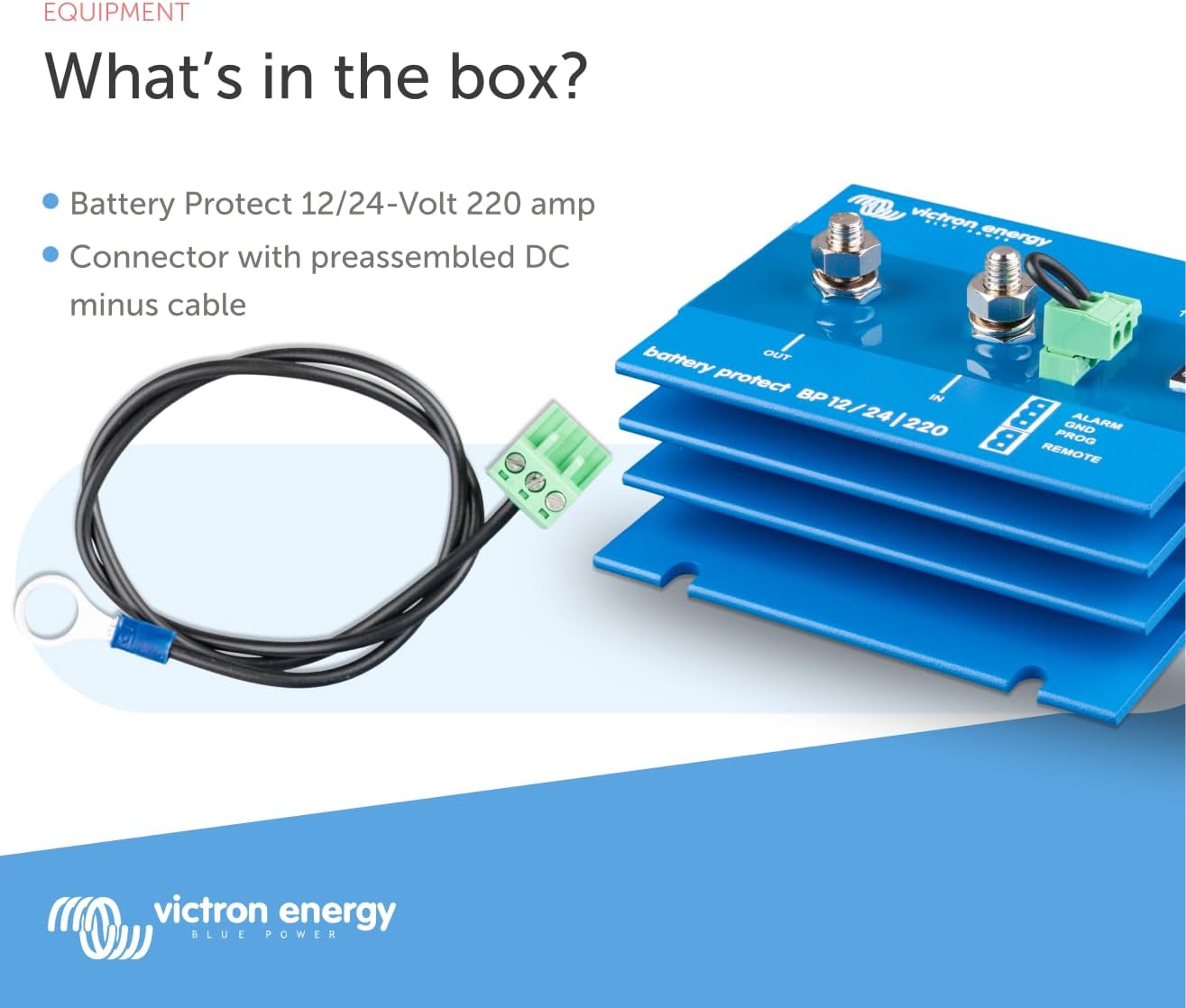Victron Energy BPR000220400 12/24-V BatteryProtect Auto Disconnect Module (Like New)