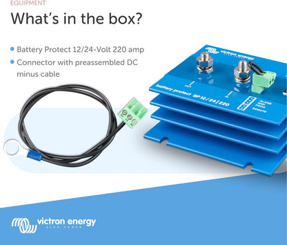 Victron Energy BPR000220400 12/24-V BatteryProtect Auto Disconnect Module (Like New)