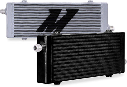 Mishimoto MMOC-SP-MSL Silver Universal Cross Flow Bar & Plate Oil Cooler, Medium (Like New)