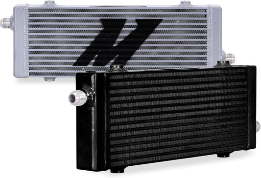 Mishimoto MMOC-SP-MSL Silver Universal Cross Flow Bar & Plate Oil Cooler, Medium (Like New)
