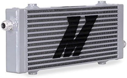 Mishimoto MMOC-SP-MSL Silver Universal Cross Flow Bar & Plate Oil Cooler, Medium (Like New)