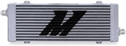 Mishimoto MMOC-SP-MSL Silver Universal Cross Flow Bar & Plate Oil Cooler, Medium (Like New)