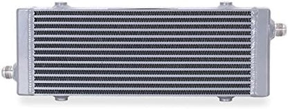 Mishimoto MMOC-SP-MSL Silver Universal Cross Flow Bar & Plate Oil Cooler, Medium (Like New)