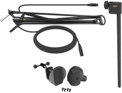 Auray BAE-2X Two-Section Broadcast Mic Arm w/XLR Cable, 360°, Clamp/Desk Mount (Like New)