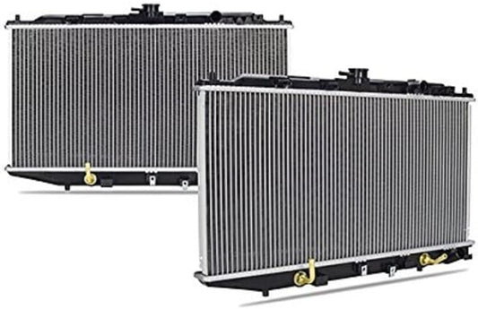 Mishimoto R886-AT Plastic End-Tank Radiator Fits With 1988-1991 Honda Civic (Like New)