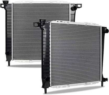 Mishimoto R897-MT Replacement Aluminum Radiator For 1985-1990 Ford Bronco II V6 (Like New)