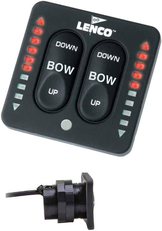 Lenco Marine LED Key Pad for 2016 or Newer Style 2 Pcs Control Boxes , 11x7x5" (Used)
