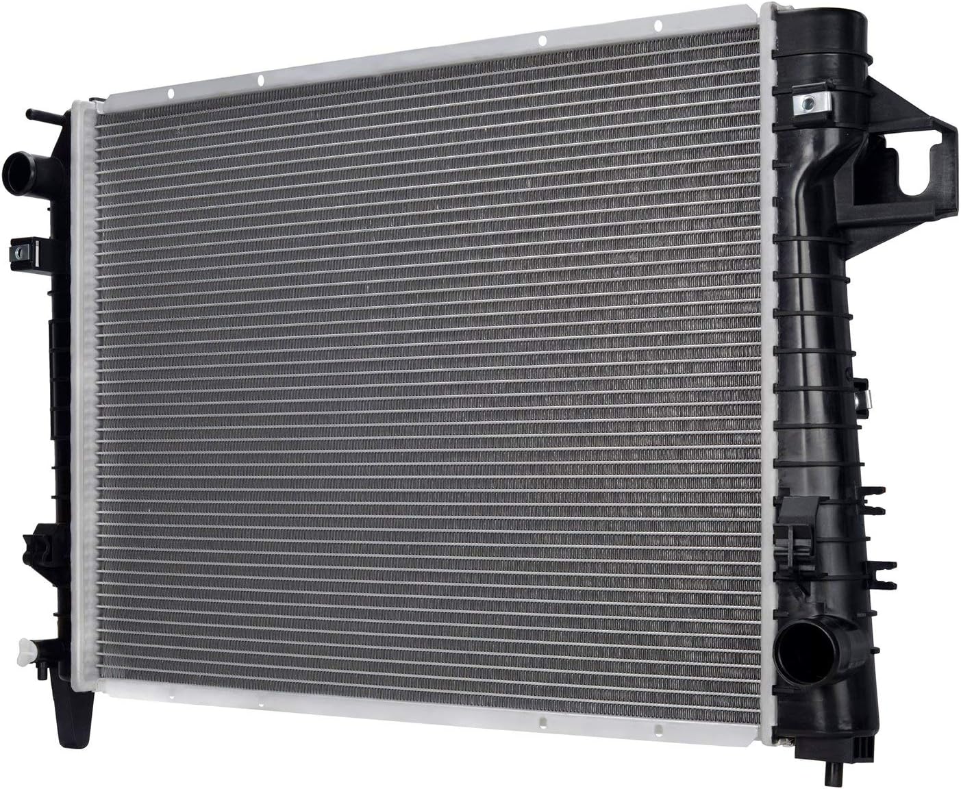 Mishimoto R2479-MT Plastic End-Tank Radiator Fits for Dodge Ram 2002-03, Silver (Like New)
