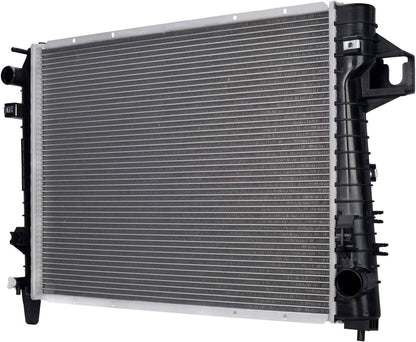 Mishimoto R2479-MT Plastic End-Tank Radiator Fits for Dodge Ram 2002-03, Silver (Like New)
