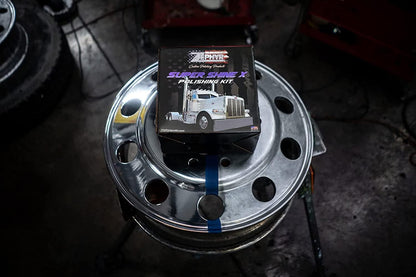 Zephyr Super Shine X Metal Polishing Kit for Big Rigs, Fuel Tanks & Wheels (Like New)