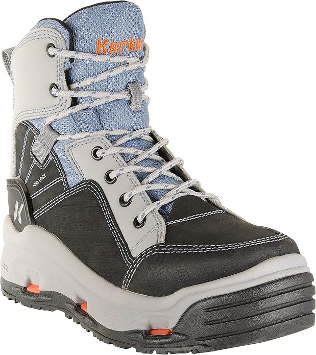 Korkers Buckskin Durable Mary Wading Boots for Women, Felt & Kling-On Soles (Used)